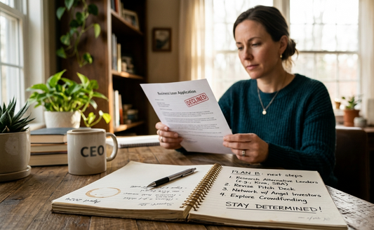 Bank Rejected Your Business Loan? Here's Exactly What to Do Next